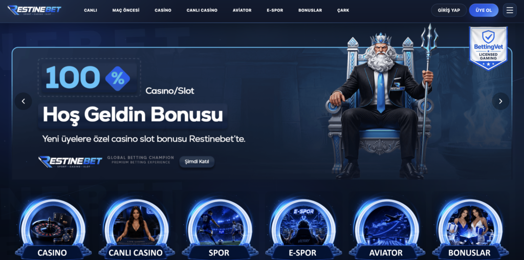 Restinebet Canlı Casino Ve Bahis Sitesi 1 Restinebet